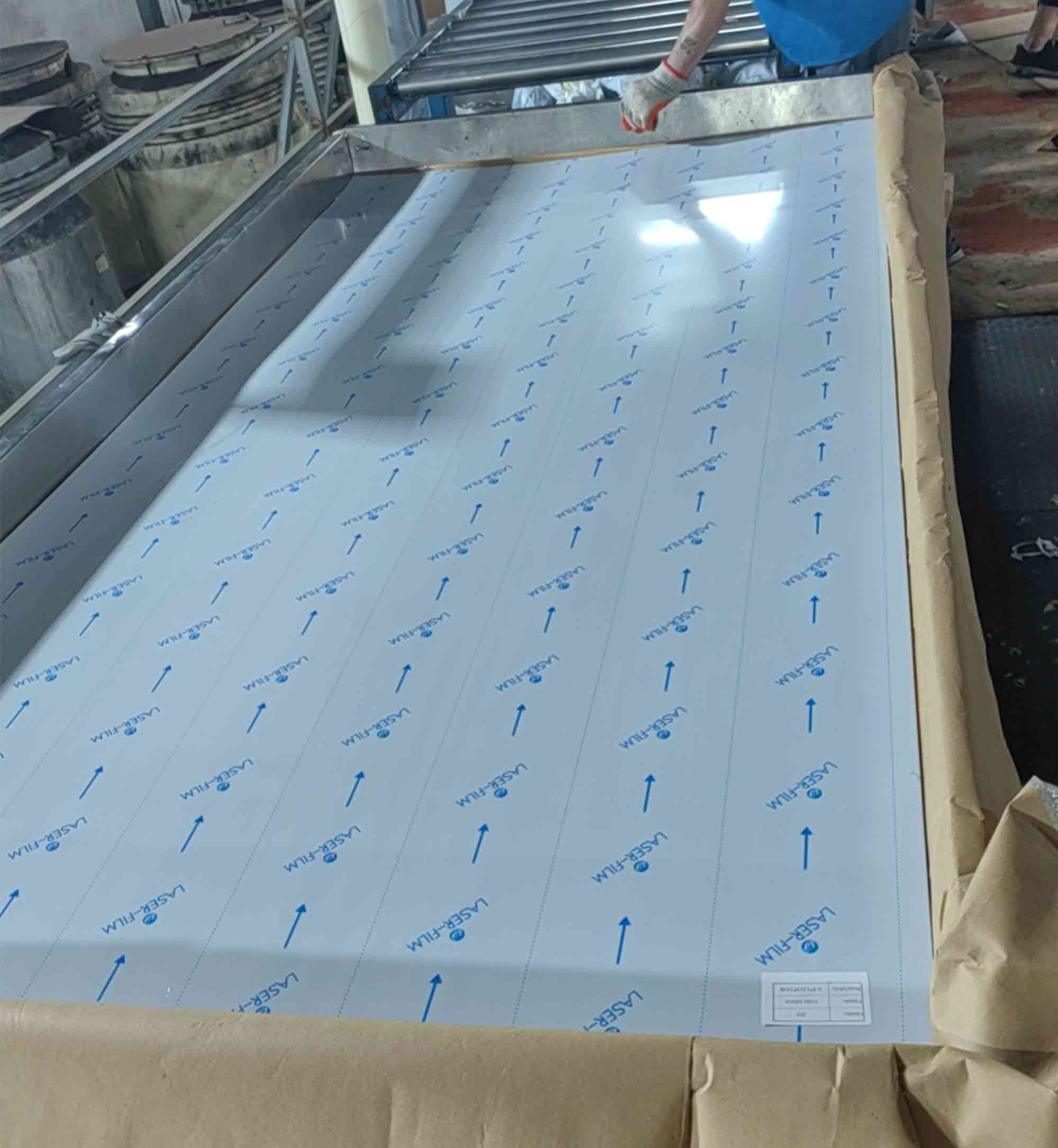 no 8 mirror finish stainless steel sheet