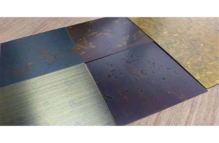 Exploring Antique Copper Stainless Steel Sheets in Interior Design