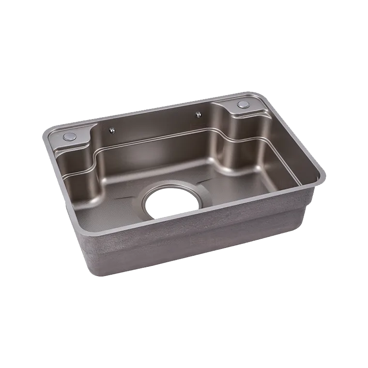 Integrated Basin Stainless Steel Kitchen Sink Large Single Bowl Multifunctional Sink