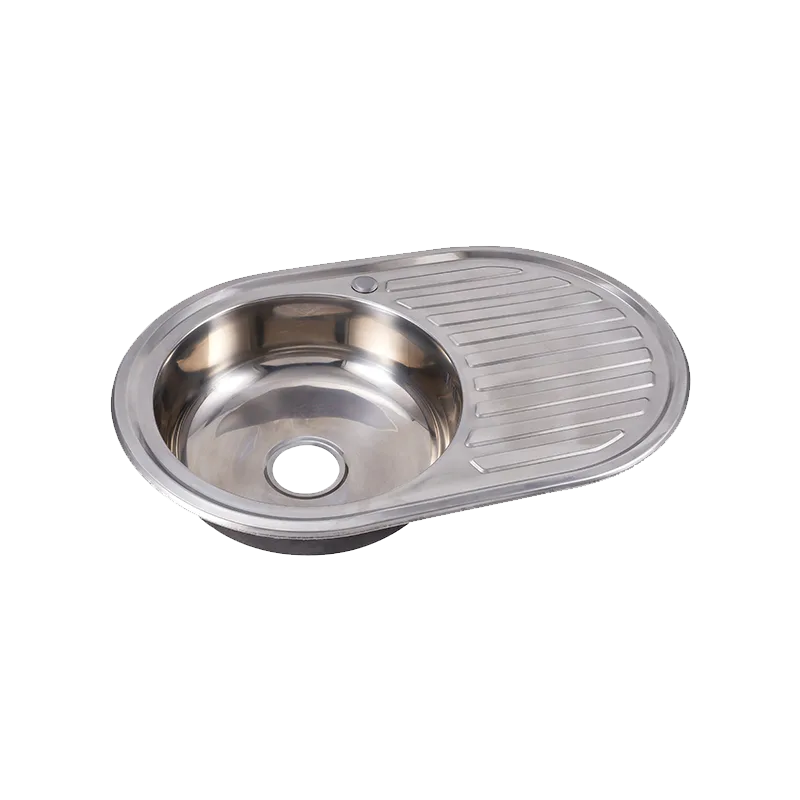 Stainless Steel Kitchen Sink Single Bowl with Board