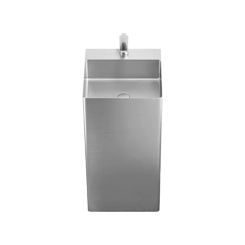 Stainless Steel Square Sink Pedestal