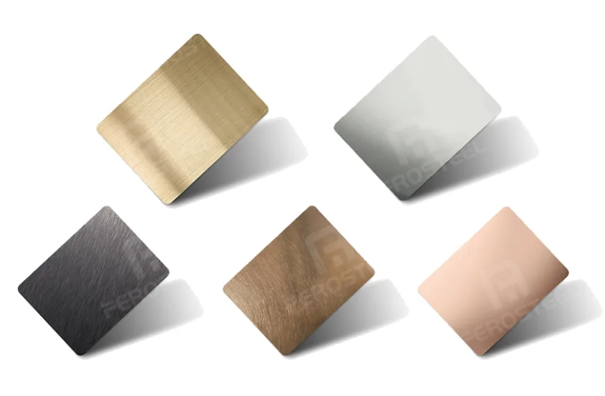 color stainless steel sheets