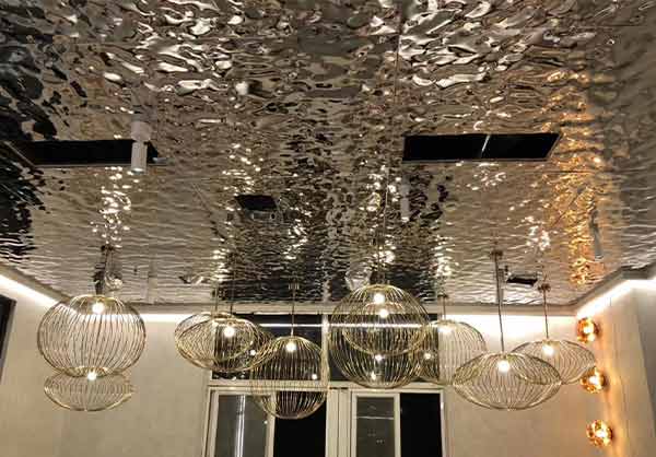 medium water ripple ceiling