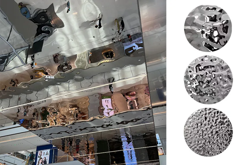 Elevate Your Space with Metal Ripple Ceilings – The Art of Water Ripple Stainless Steel Sheets
