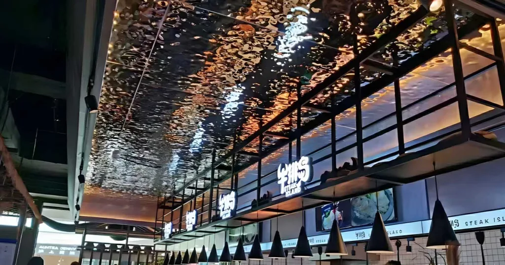 water ripple ceiling